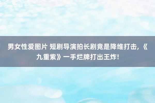 男女性爱图片 短剧导演拍长剧竟是降维打击， 《九重紫》一手烂牌打出王炸!