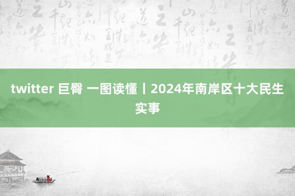 twitter 巨臀 一图读懂丨2024年南岸区十大民生实事